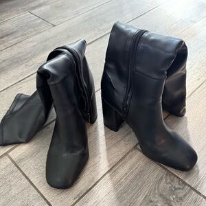 Black Steve Madden Mid - Calf Women's Boots